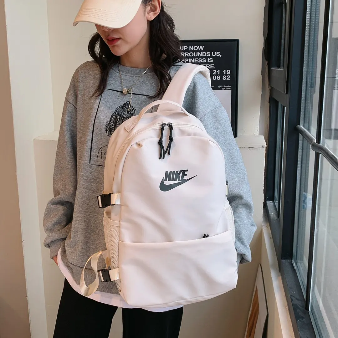 NIKE耐克 男女同款简约百搭休闲校园高中大学 双肩包 实用双肩款