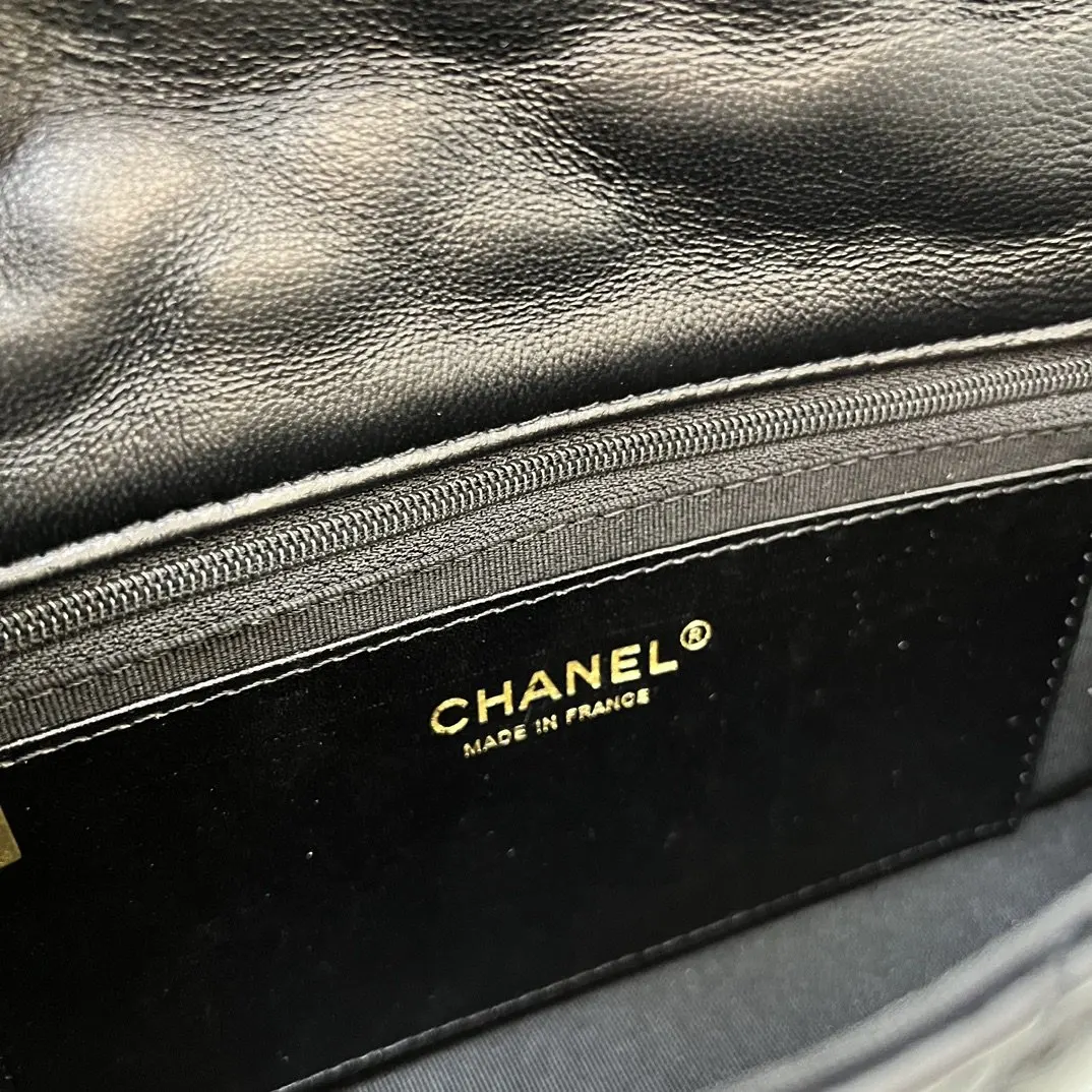 羊皮 Chane CF链条翻盖包 扭动开 链条包 精致链条款