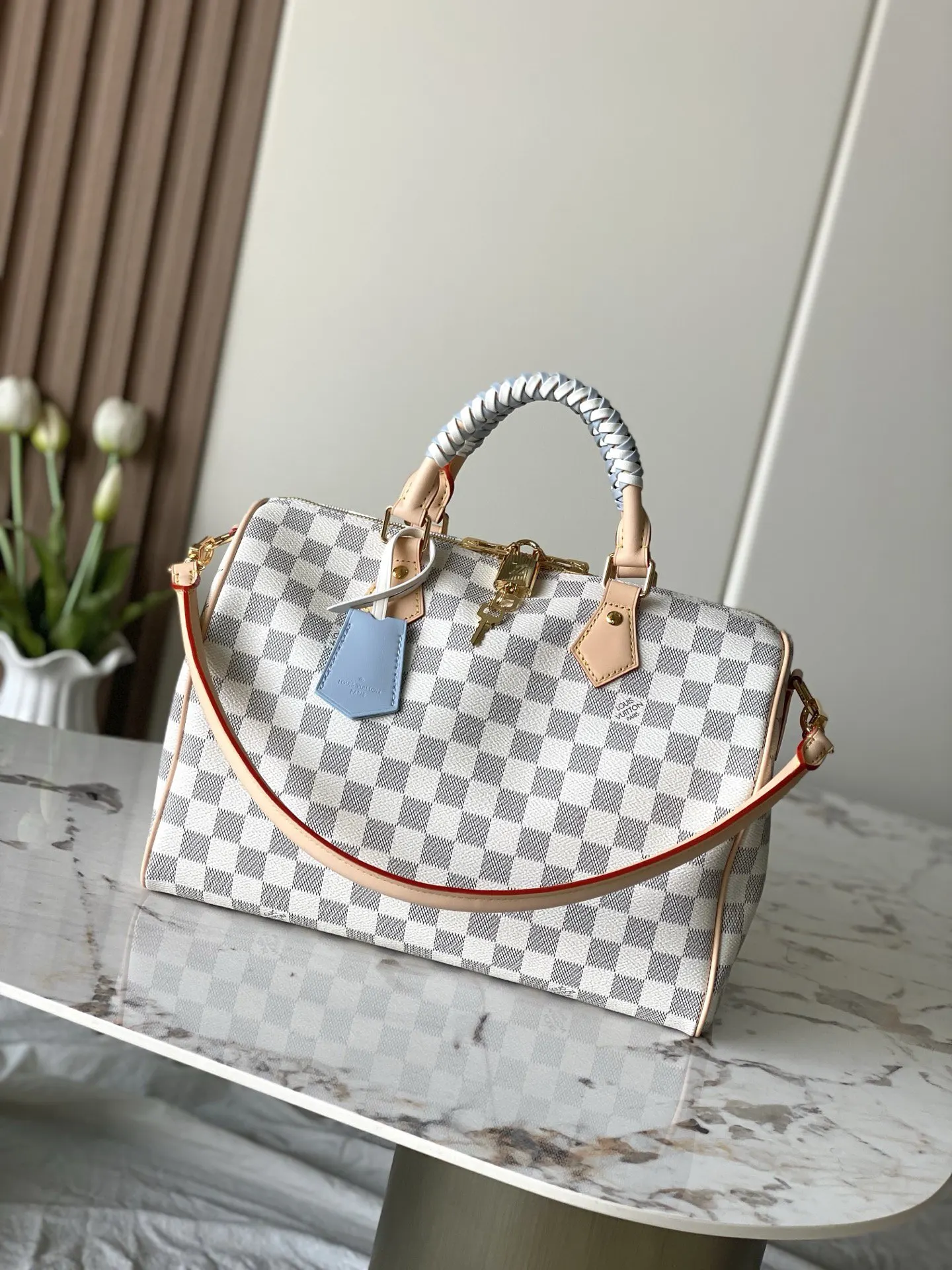 LV Speedy 帆布 收納包 旅行收納款