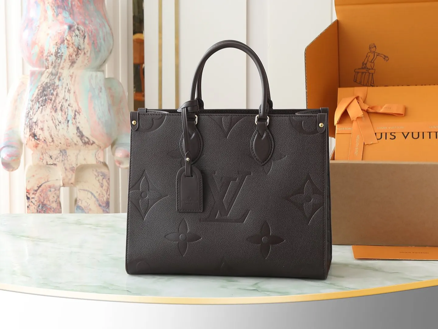 LV Onthego 金色 托特包 大容量通勤款