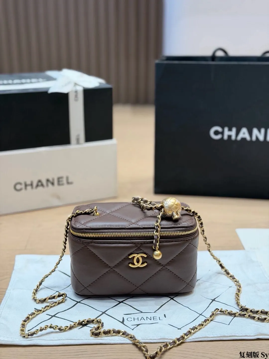 Chanel Chain Bag Leather