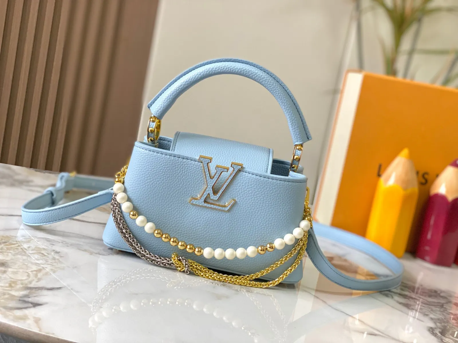 Chain Bag Leather