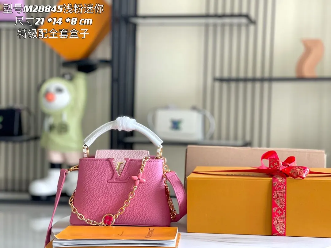 Pink Chain Bag