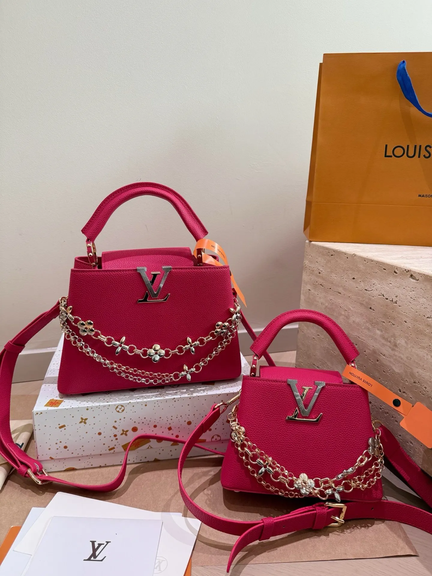 Gold Shoulder Bag