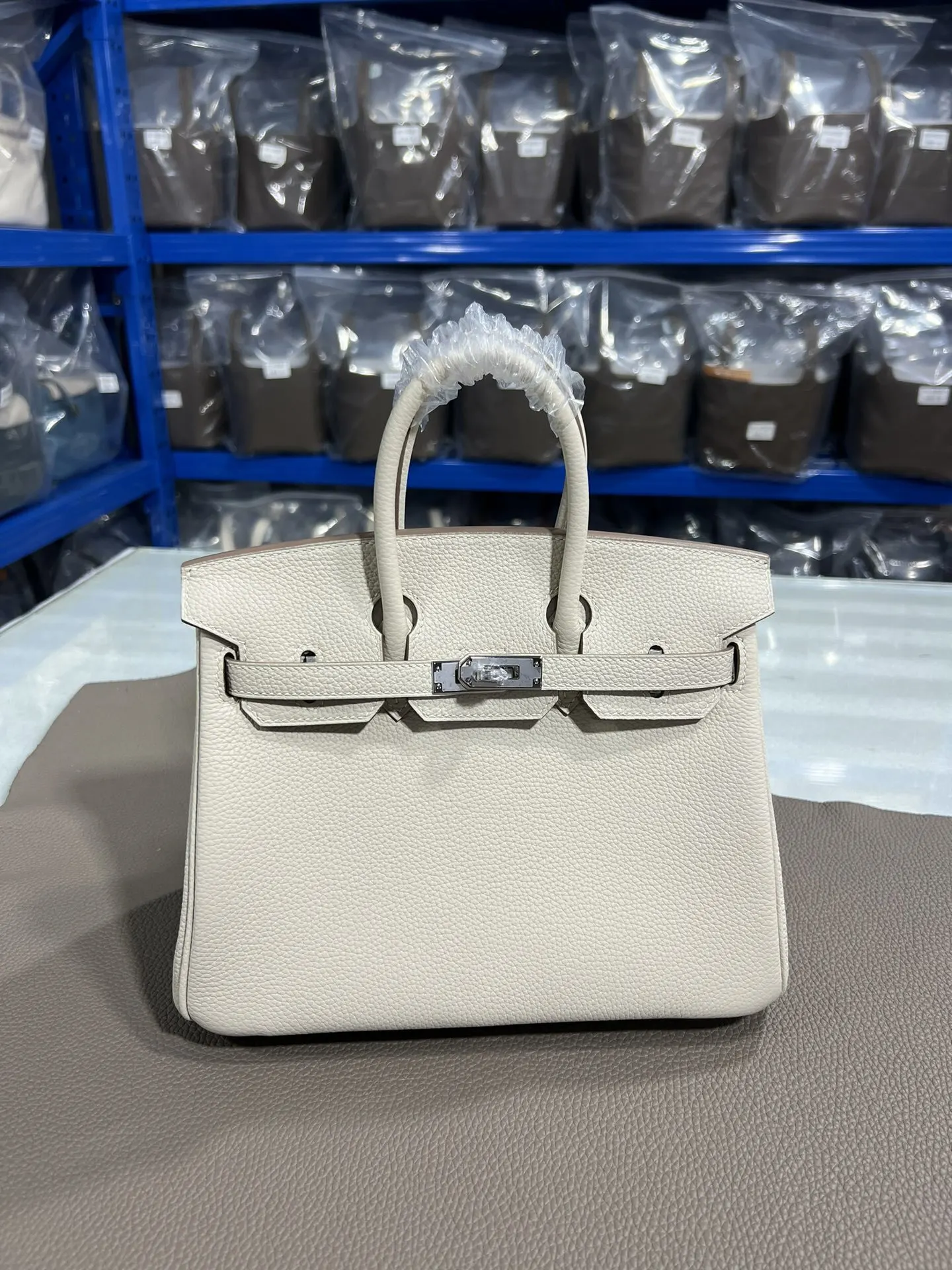 Hermes Top Handle Bag Classic Leather