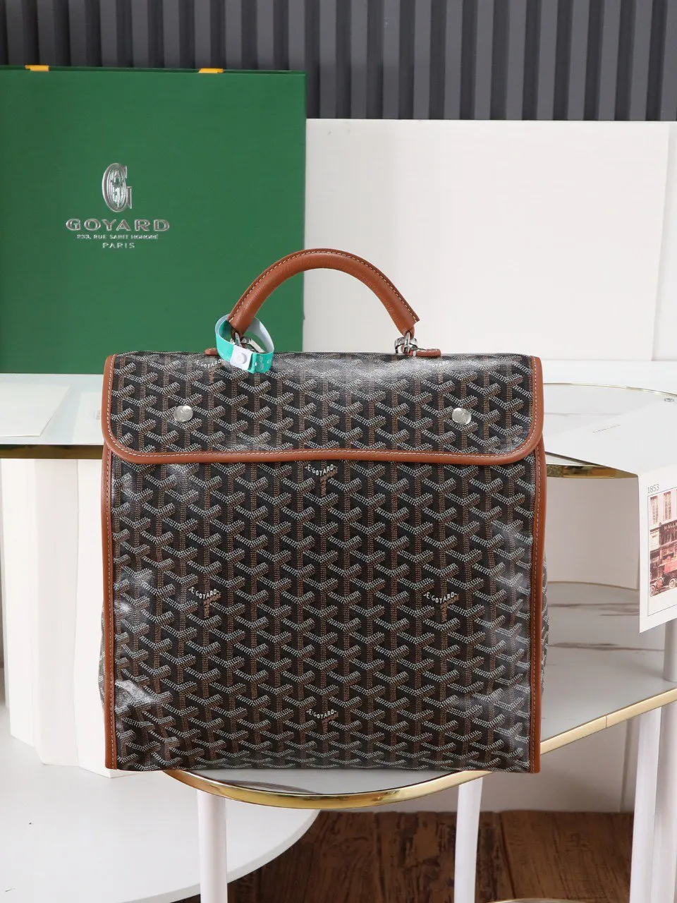 Goyard 棕色 双肩包 实用双肩款