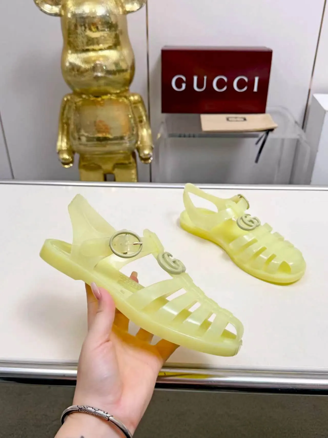 Gucci Logo casual sneakers, all-match 106