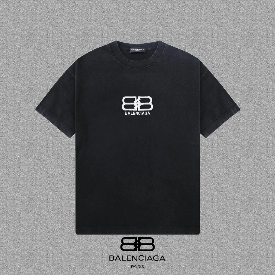 Balenciaga Short Sleeve T-Shirt Street Casual