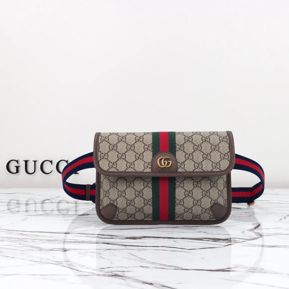 Gucci 款号 杏啡 尺寸 宽 腰包 休闲腰包款