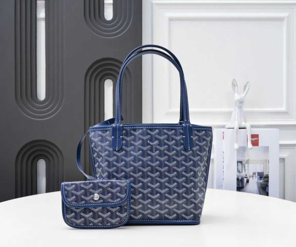Goyard 藍色 小牛皮 收納包 旅行收納款