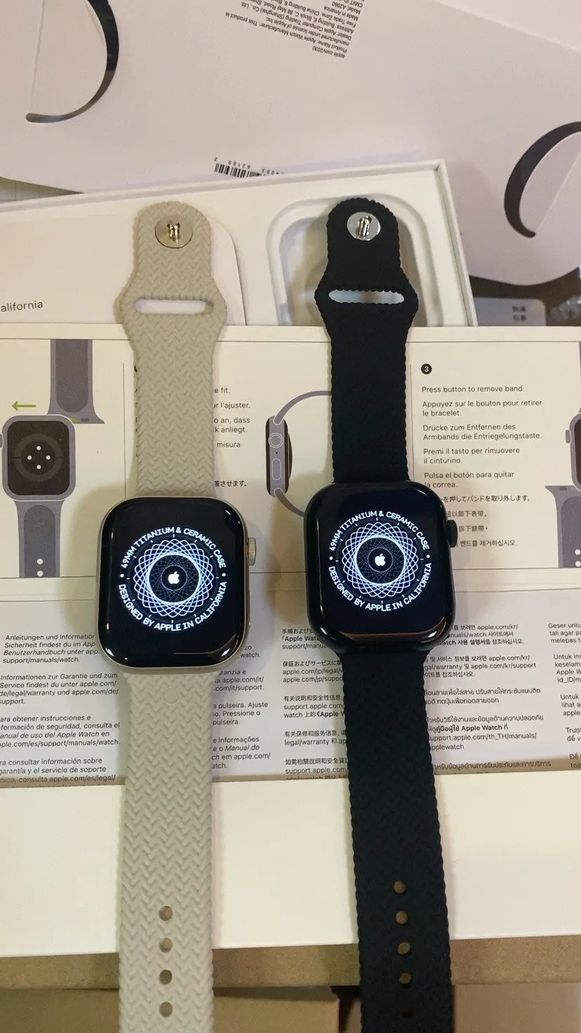 黑色 Watch 智能运动手表 定制 经典腕表款