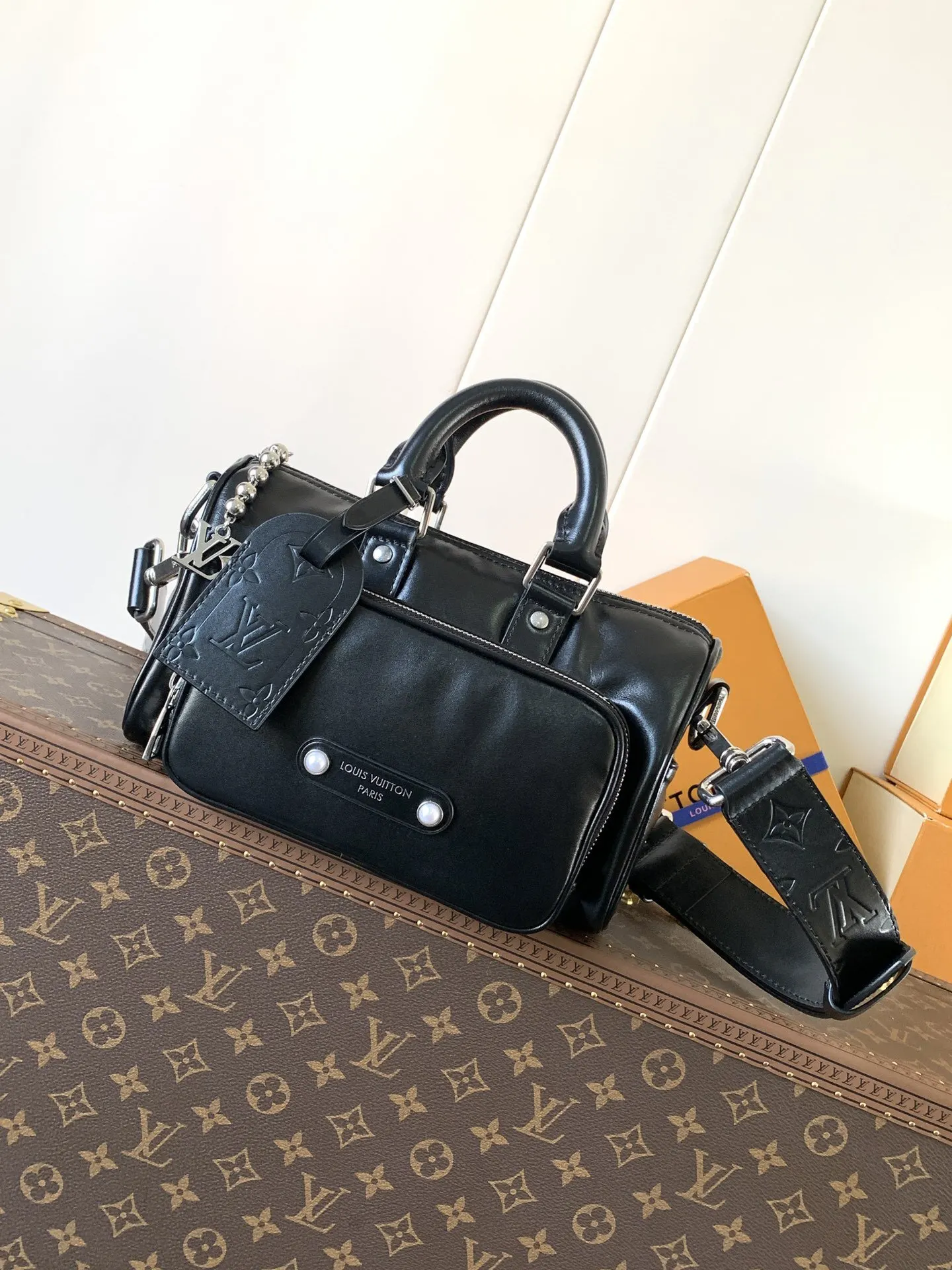 LV Keepall 黑色 旅行袋 大容量出行款