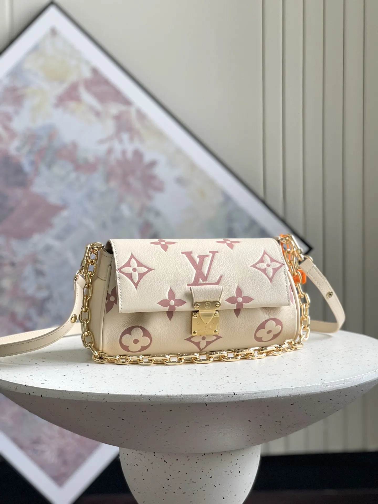 Black Gray Chain Bag