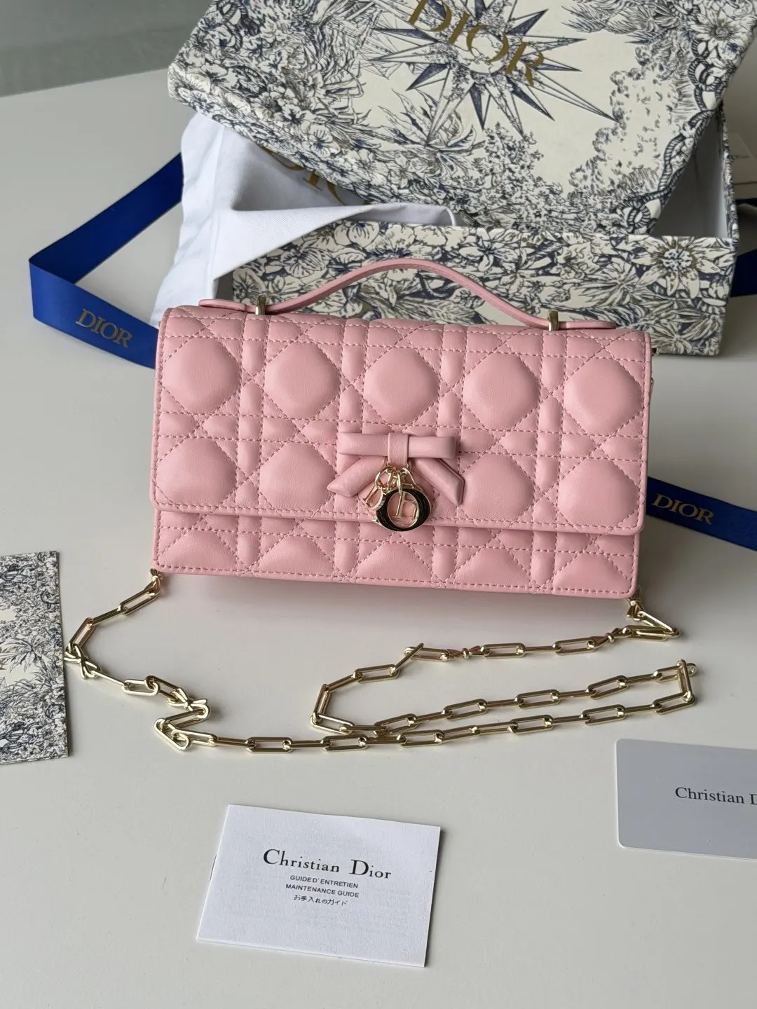 Dior 羊皮手拿包 晚宴手拿款