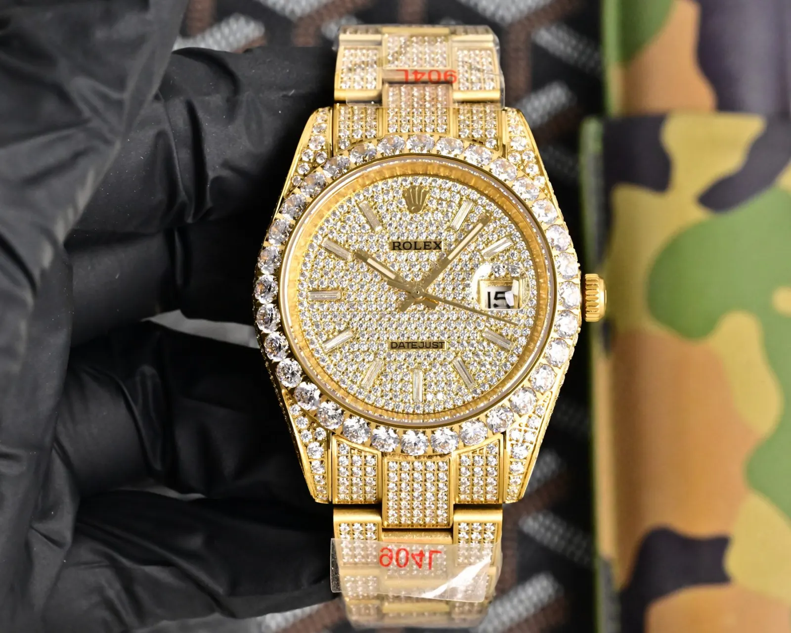 Rolex 新厂SiC厂的Moissanite Diamond 手錶 經典腕表款