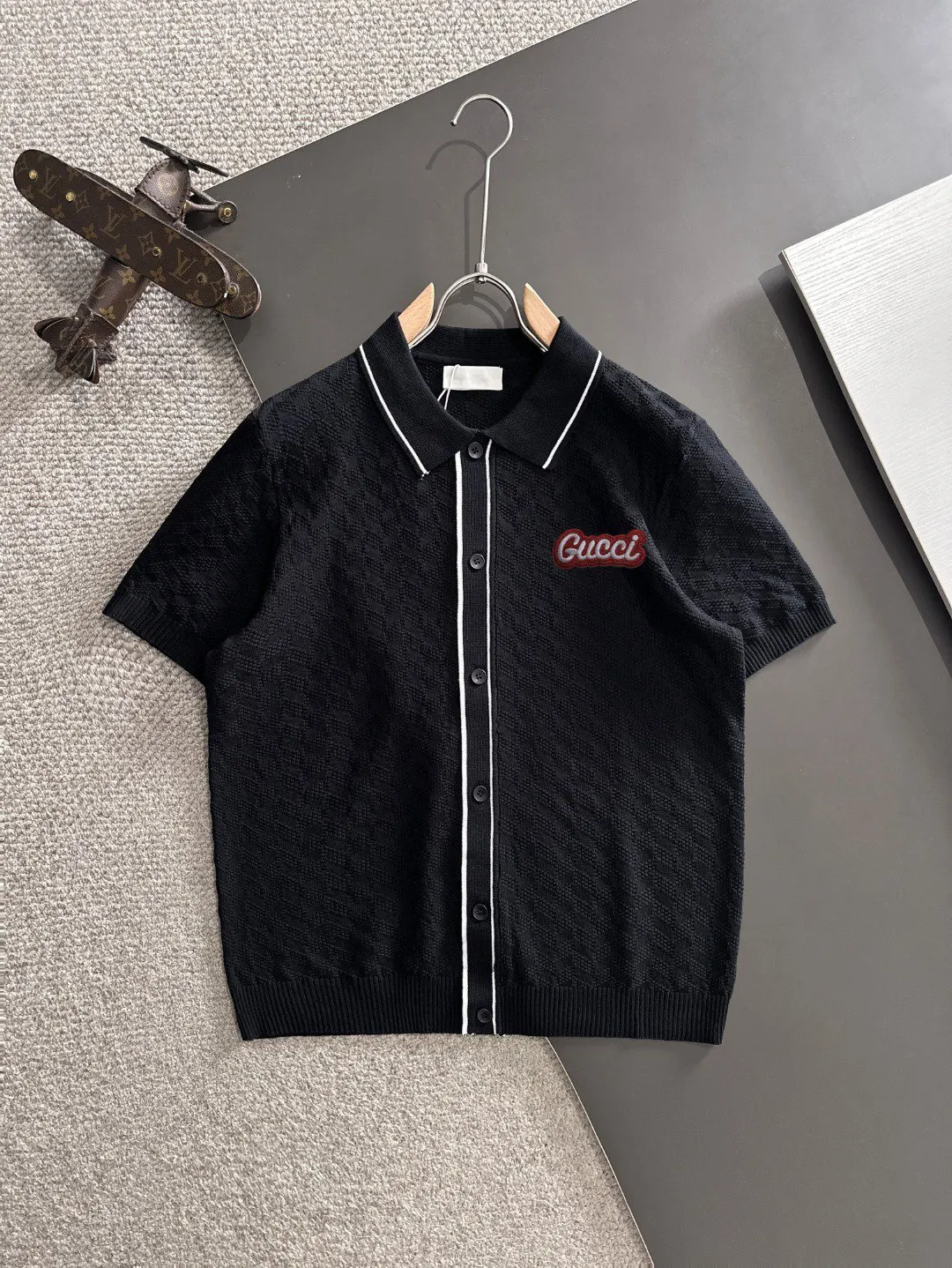 Gucci 刺繡 純棉 針織衫 質感針織款