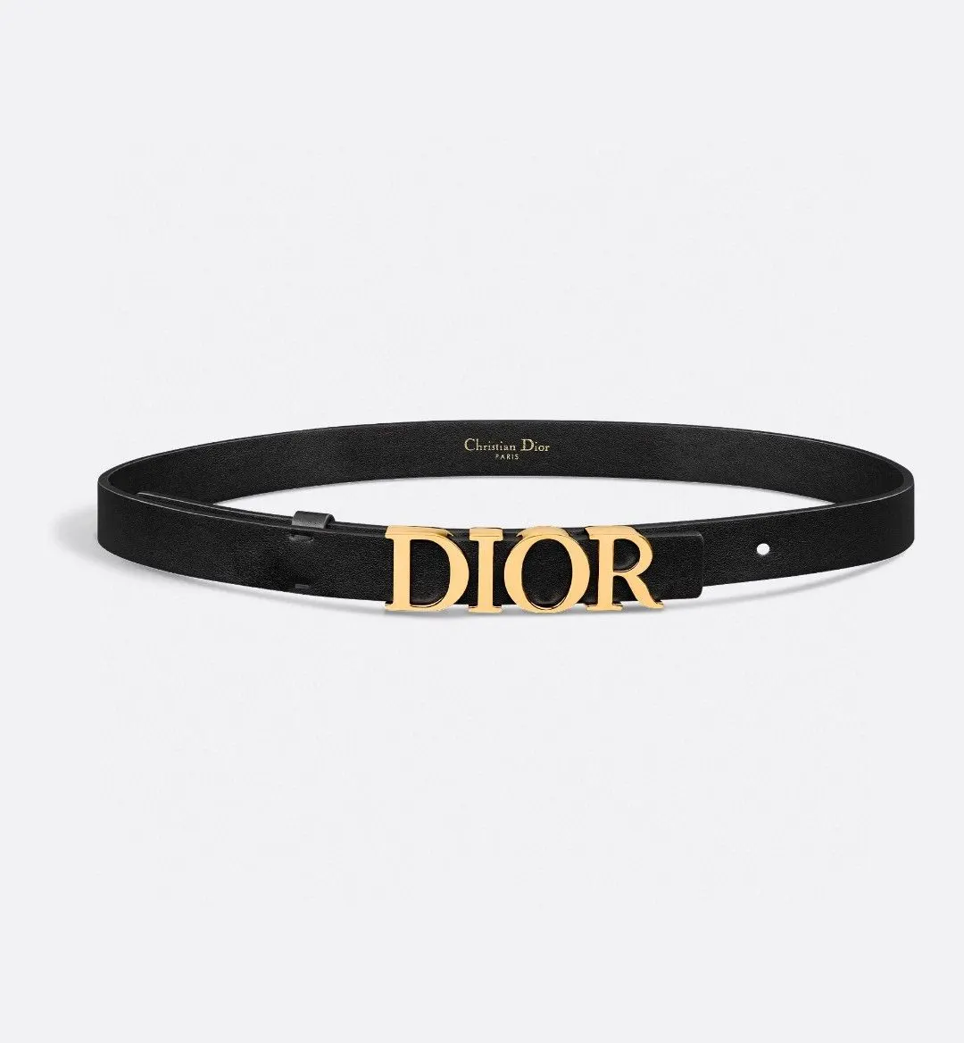 Dior 牛皮腰帶 精緻配飾款