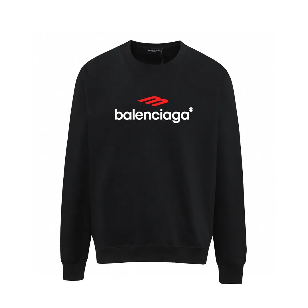 Balenciaga Black Cotton Loose Casual
