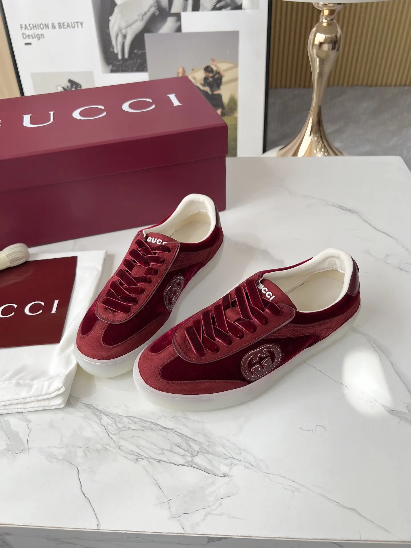 Gucci Logo休閒運動鞋 百搭款