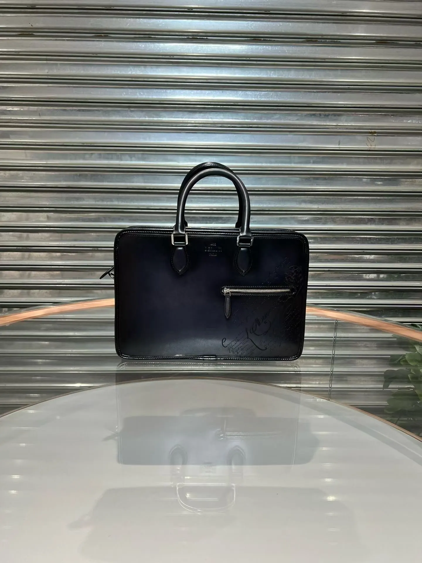 Briefcase Business Commuter Leather
