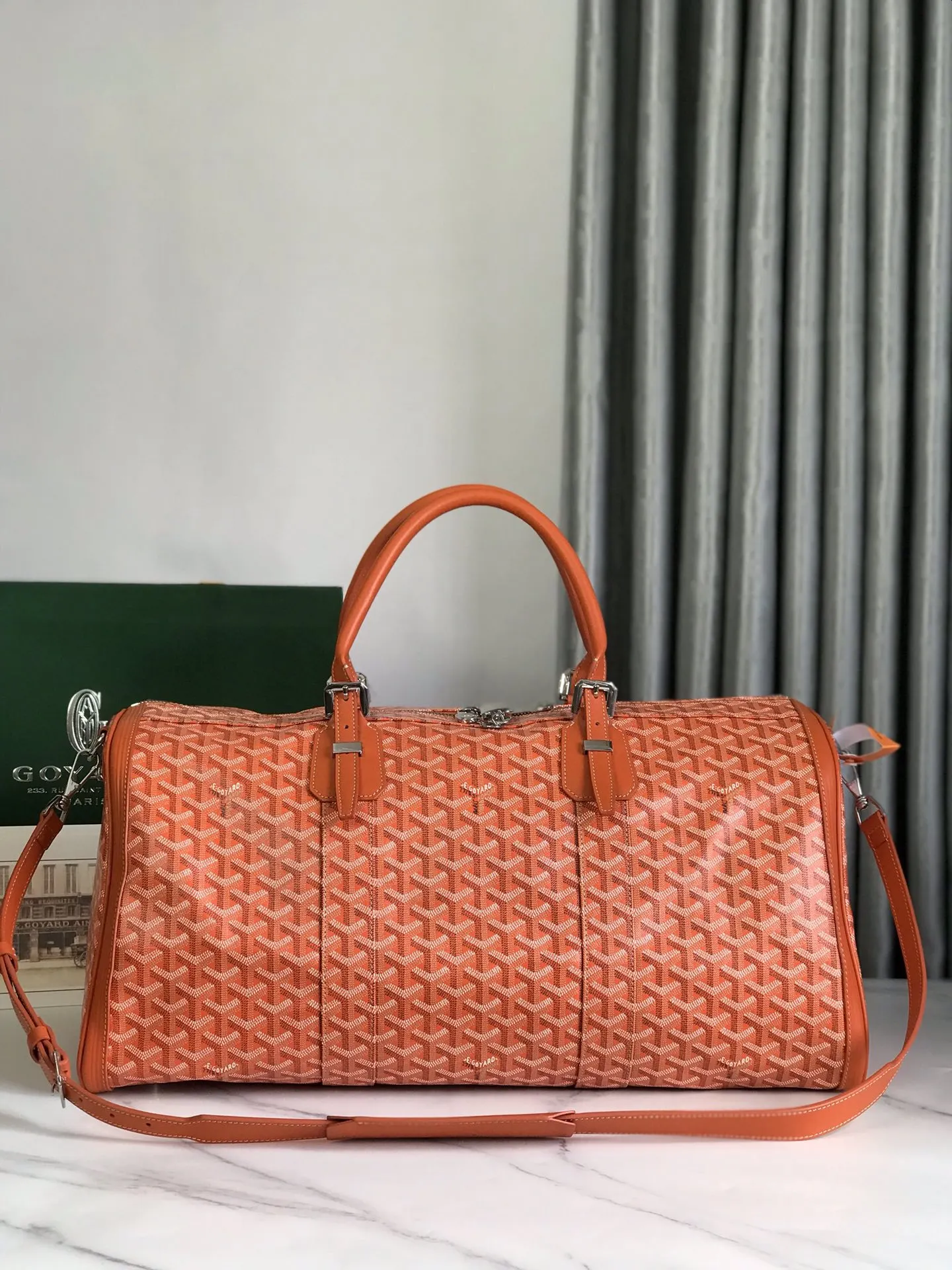 Goyard 牛皮 旅行袋 大容量旅行款