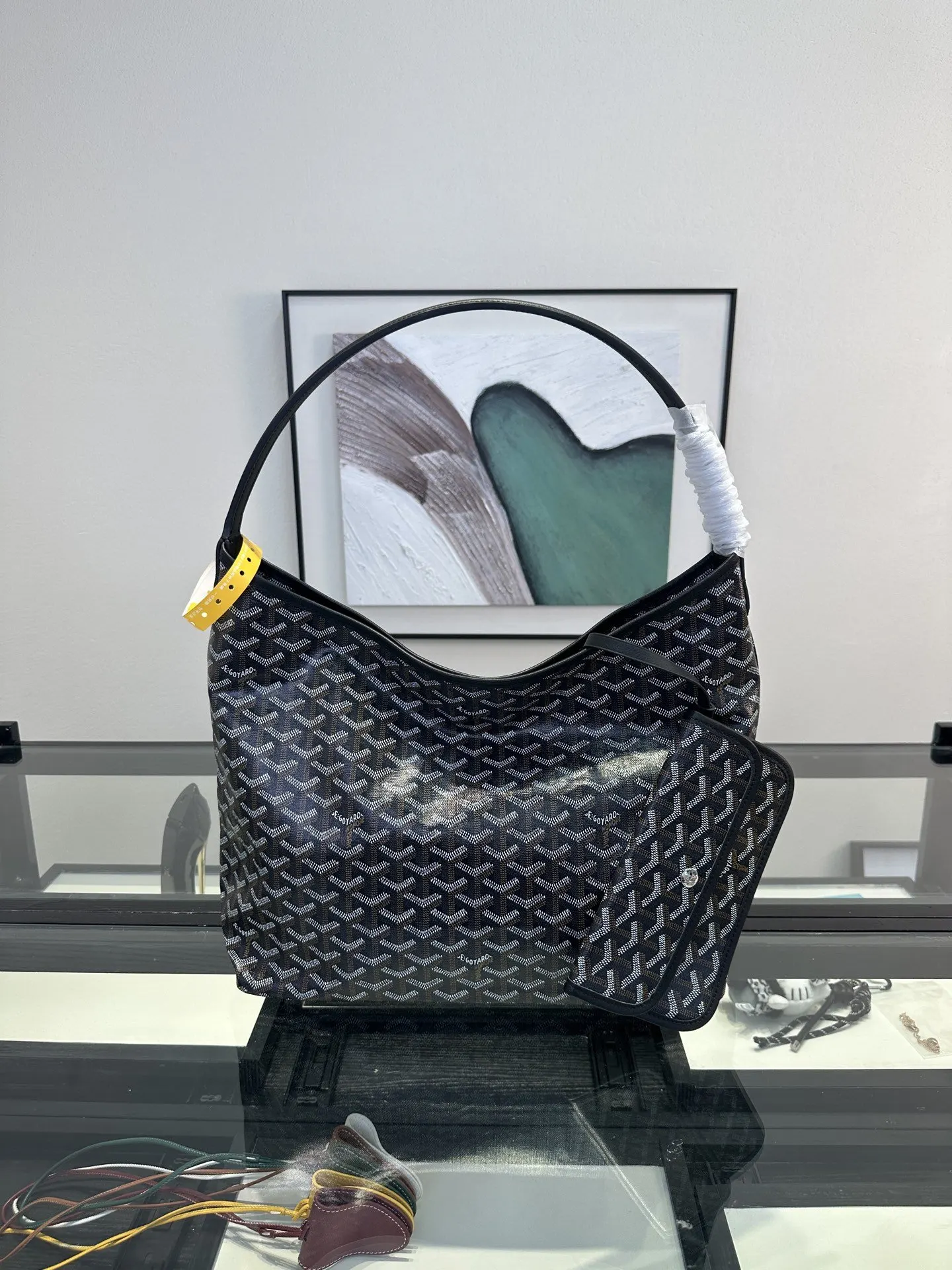 Goyard Hobo 黑色 腋下包 復古腋下背款