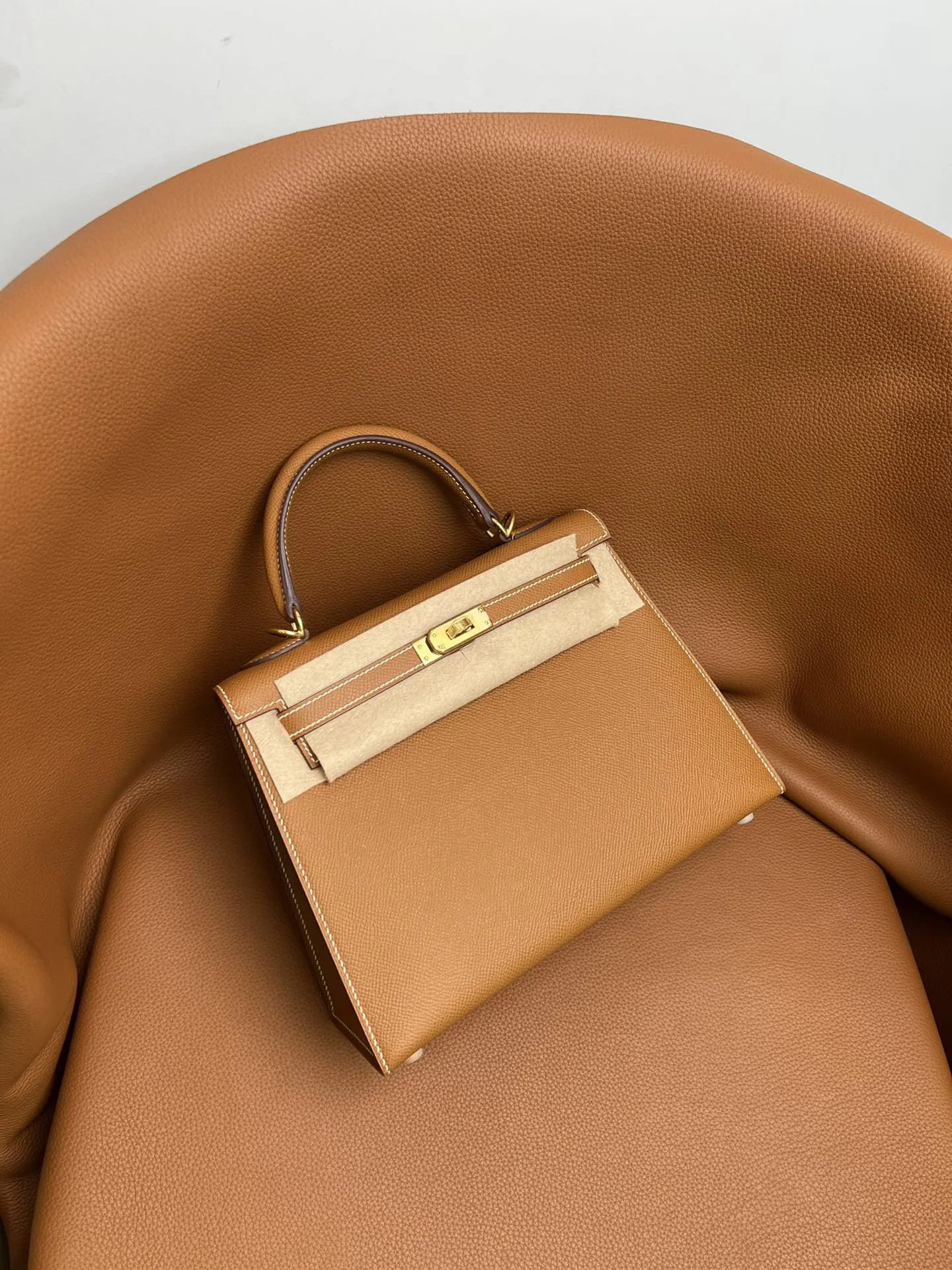 Hermes Kelly Epsom掌纹牛皮 手提包 25cm 經典款