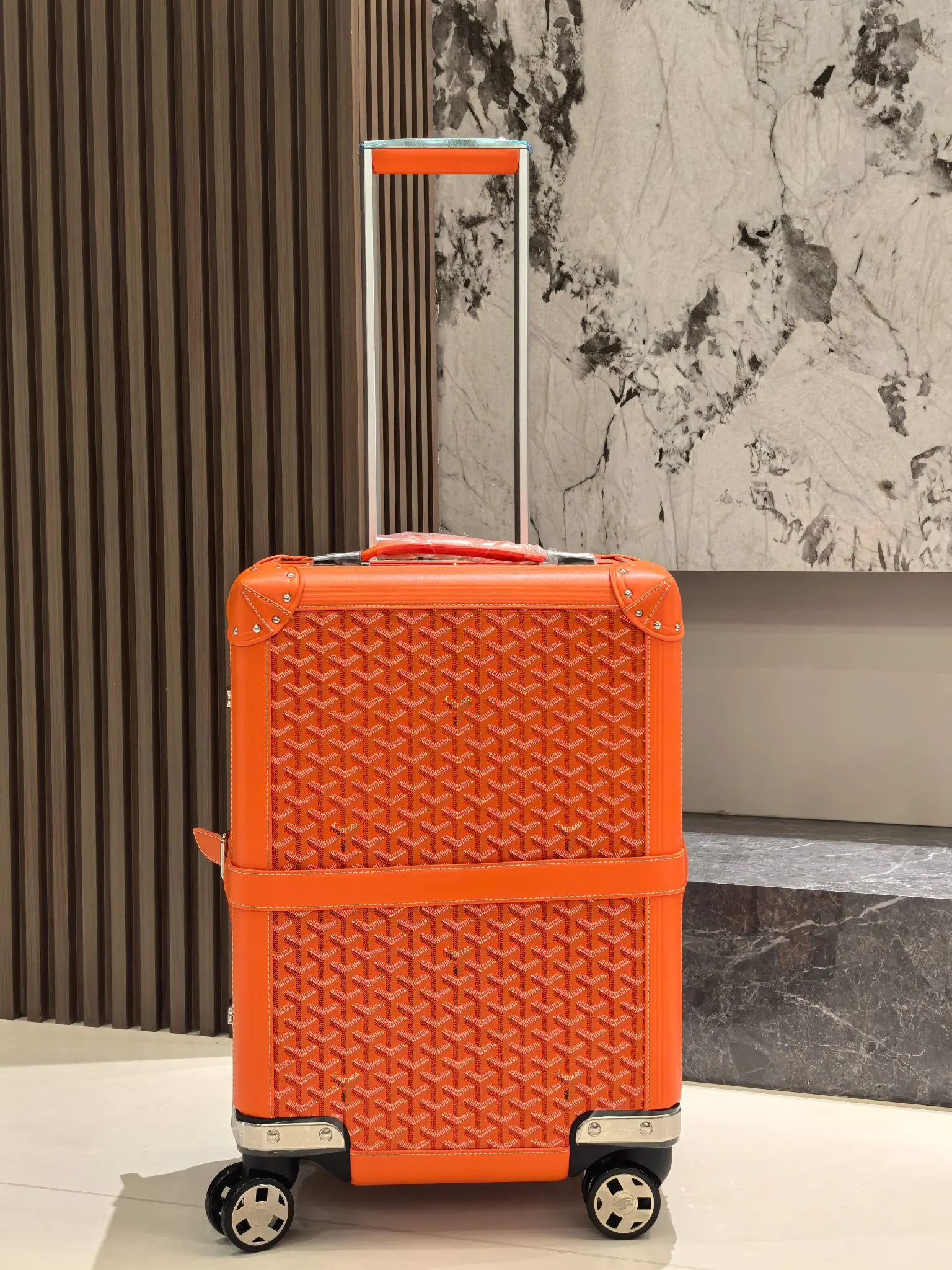 Goyard 戈雅 寸登机箱 全手工精心打造 行李箱 旅行拉杆款 轻便出行款