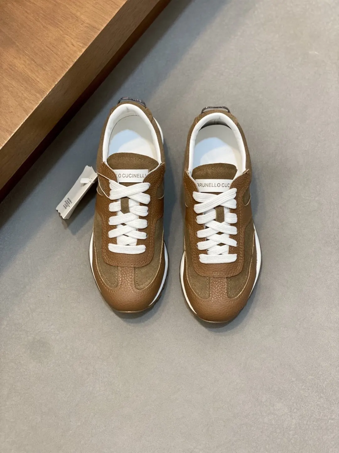 Brunello Cucinelli SS White Sneakers Casual Versatile