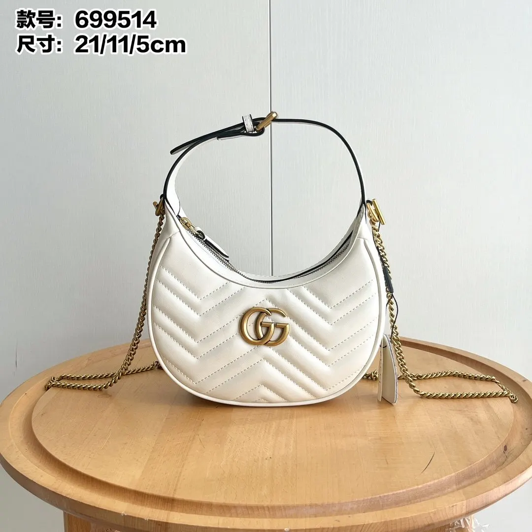 Gucci Marmont 絎縫皮革錢包 日常收納款