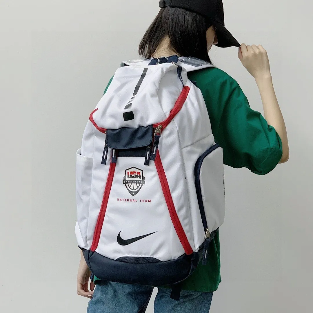 黑色 白色 最版高‬本随意对比 nike耐克气垫美国队精 双