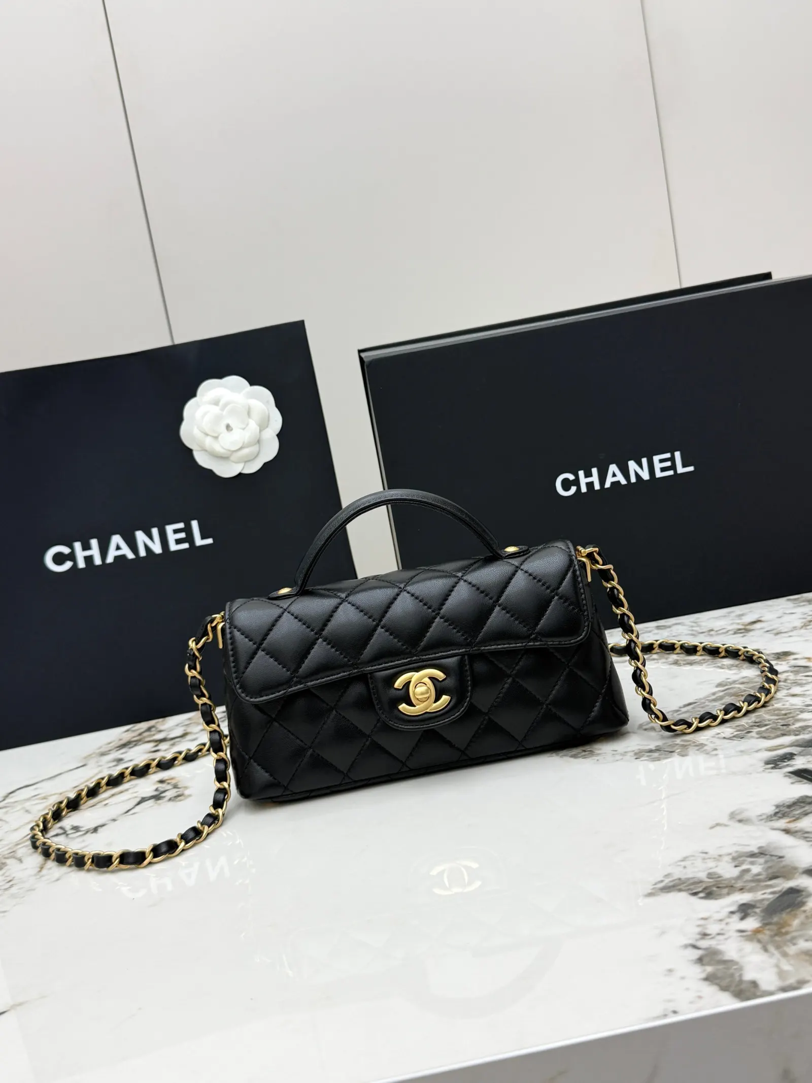 CHANEL Kelly 羊皮 鏈條包 精致鏈條款