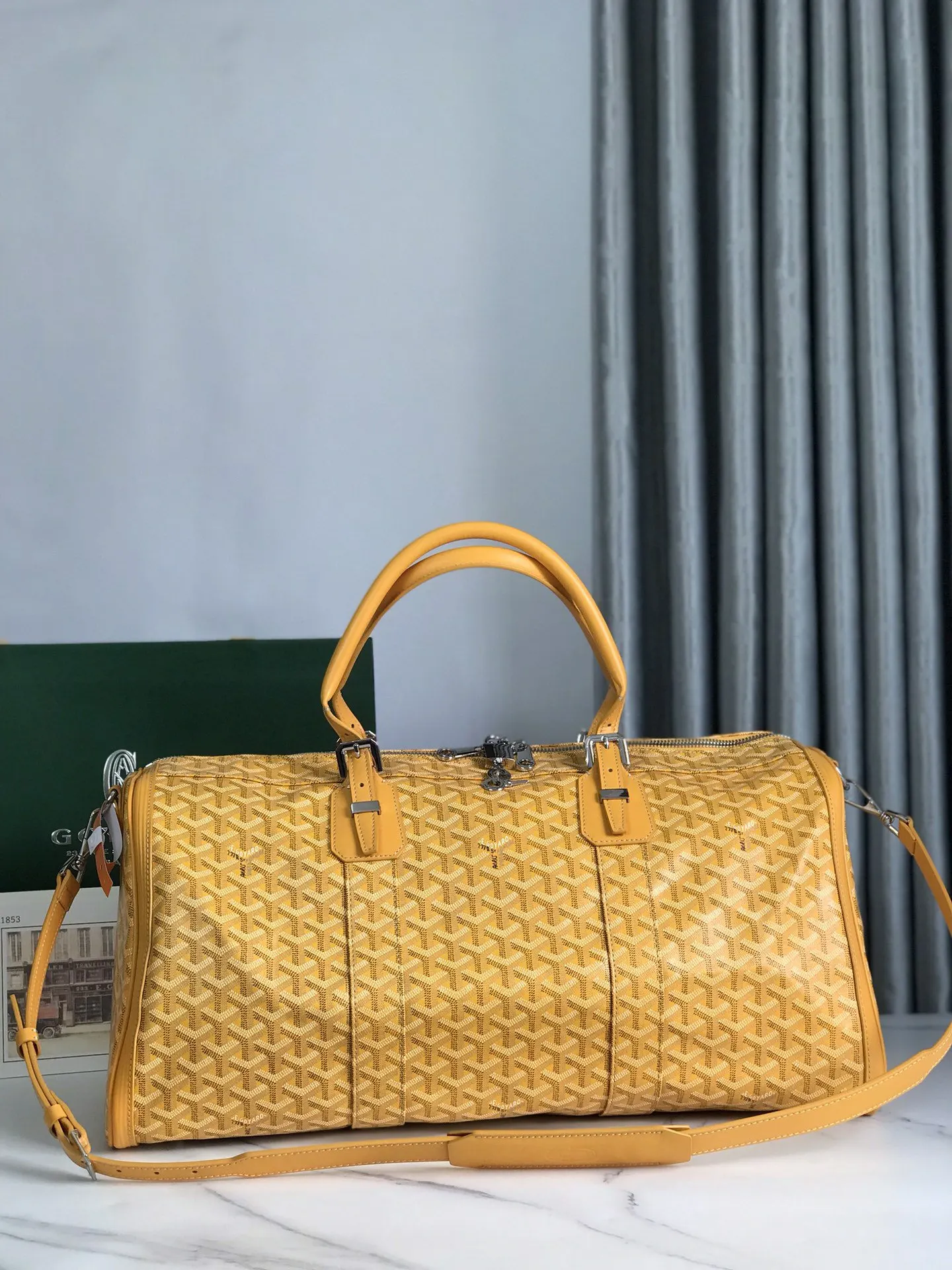 Goyard 牛皮 旅行袋 大容量旅行款