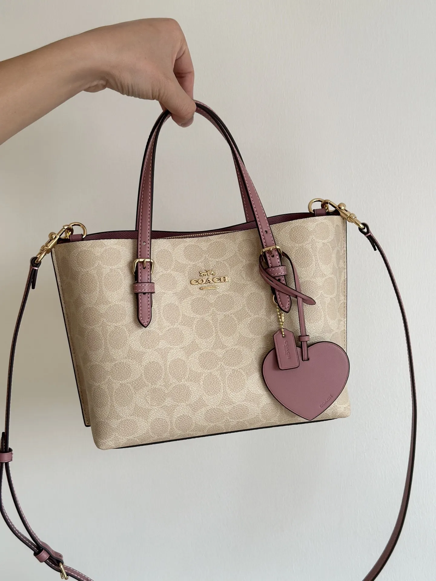 Monogram Tote Bag Leather