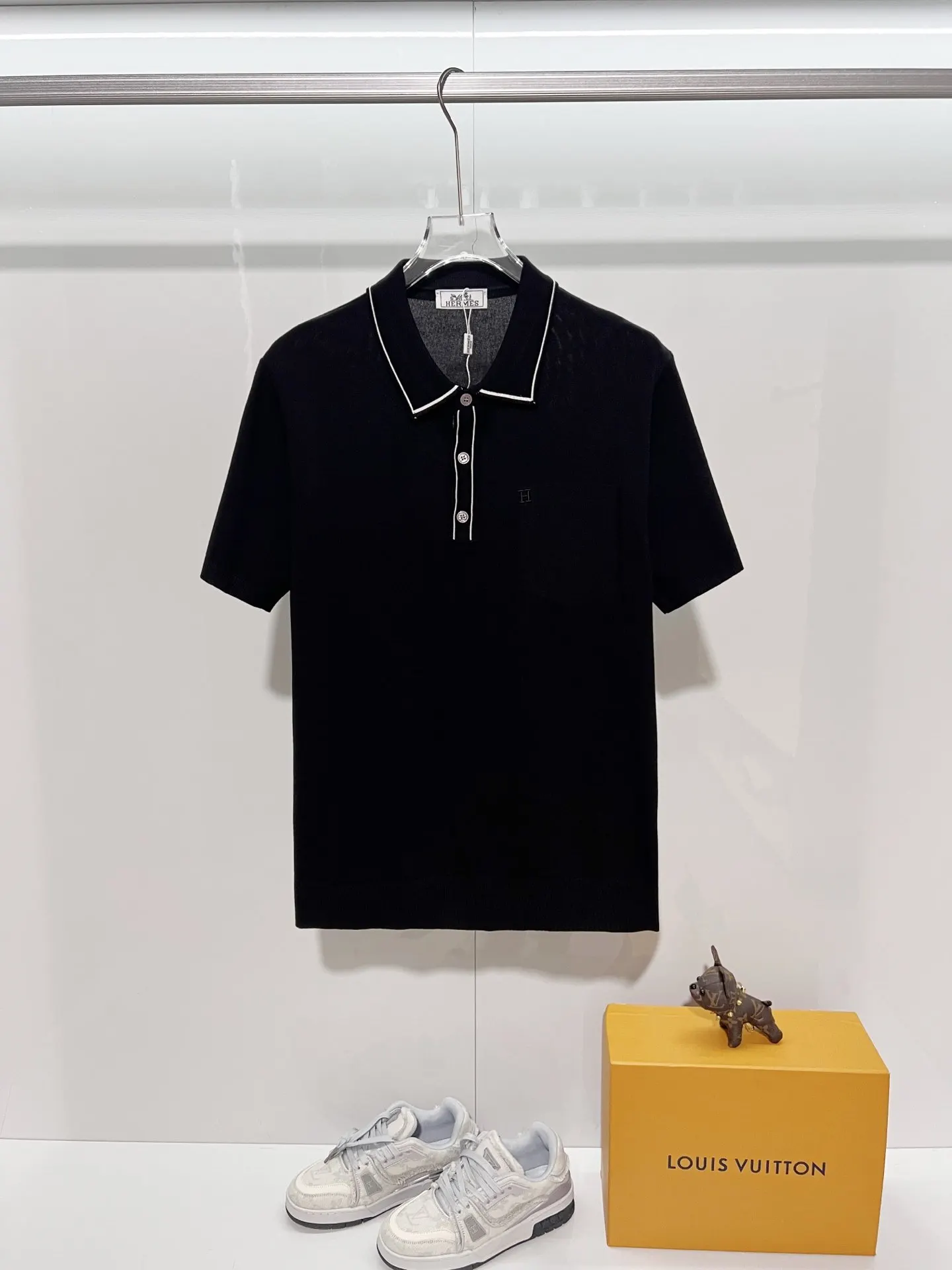 Hermes Black Knitwear