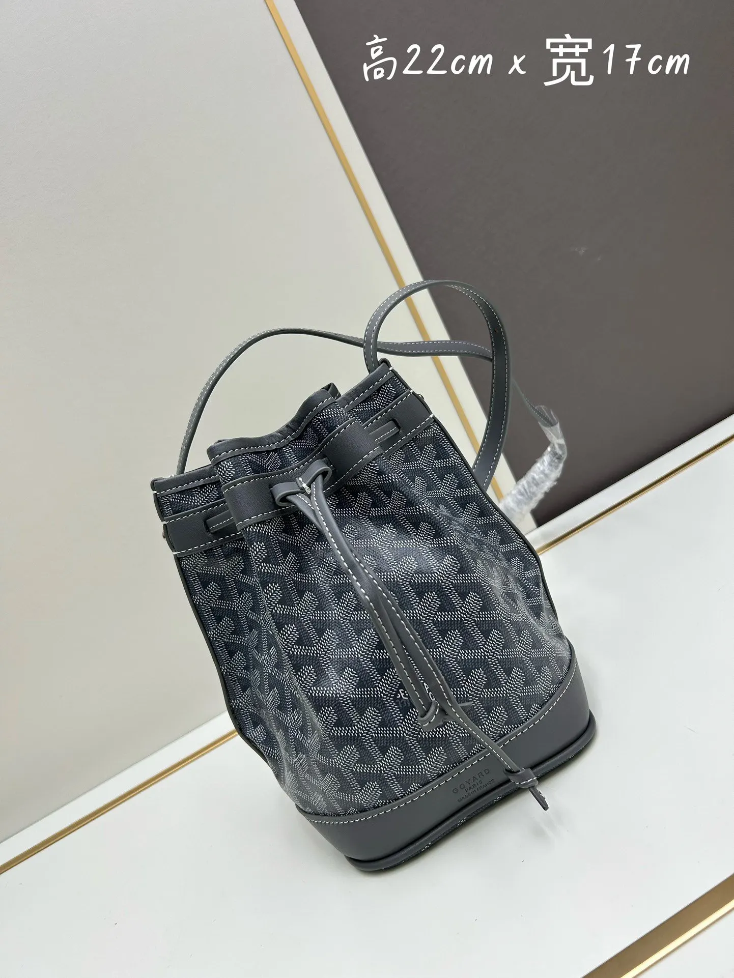Goyard 皮革 批 Petit Flot戈雅 水桶包突出其模块 休閒水桶款