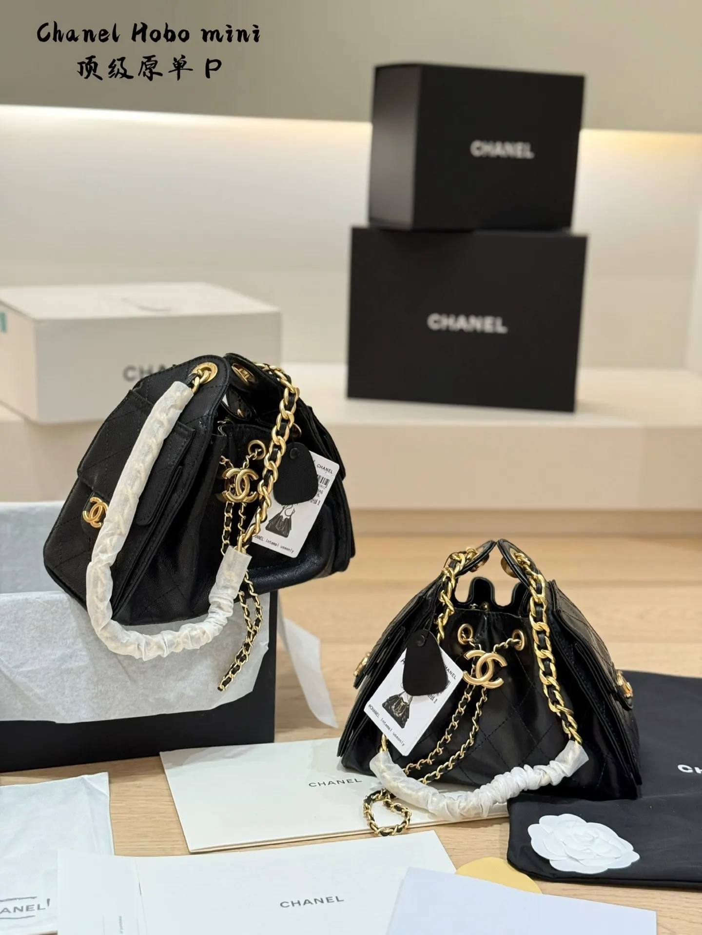 CHANEL Hobo 小牛皮 腋下包 復古腋下背款