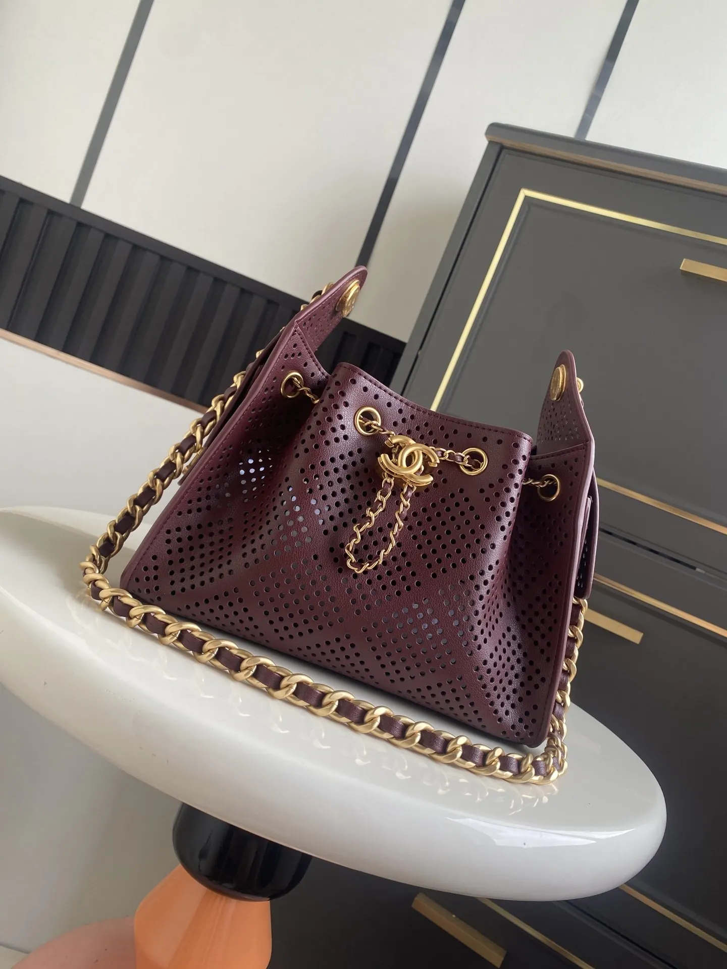 CHANEL Hobo 小牛皮 腋下包 復古腋下背款