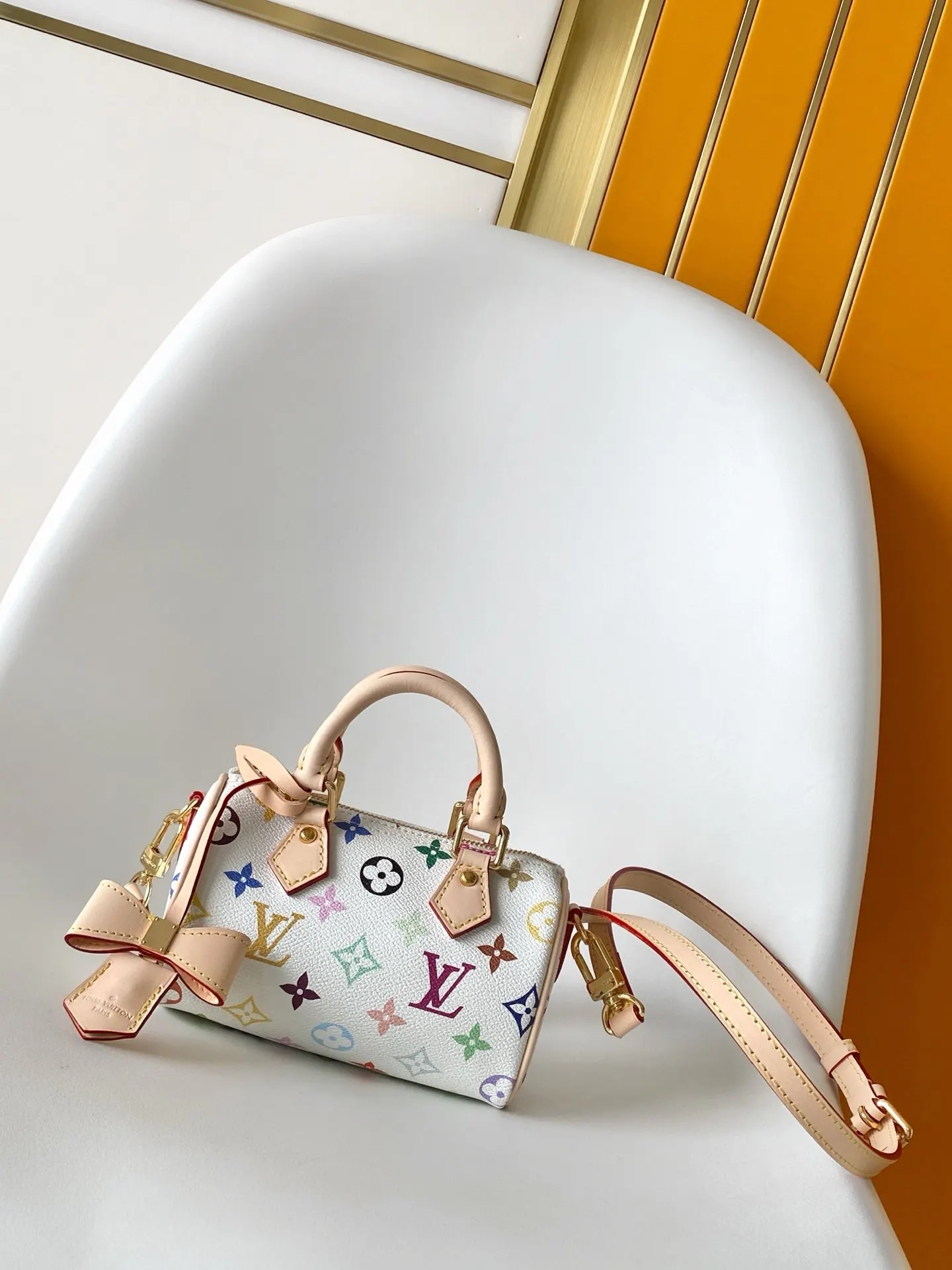 LV Speedy 牛皮 旅行袋 大容量旅行款