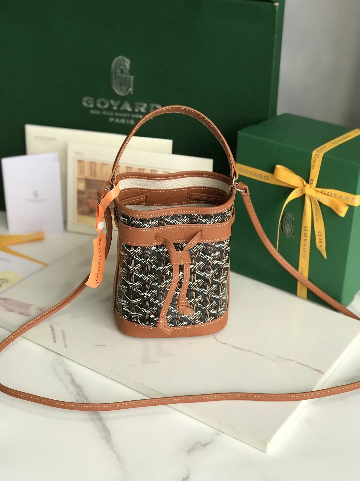 Goyard 皮革 × ×鼎鼎戈雅 水桶包 休閒水桶款