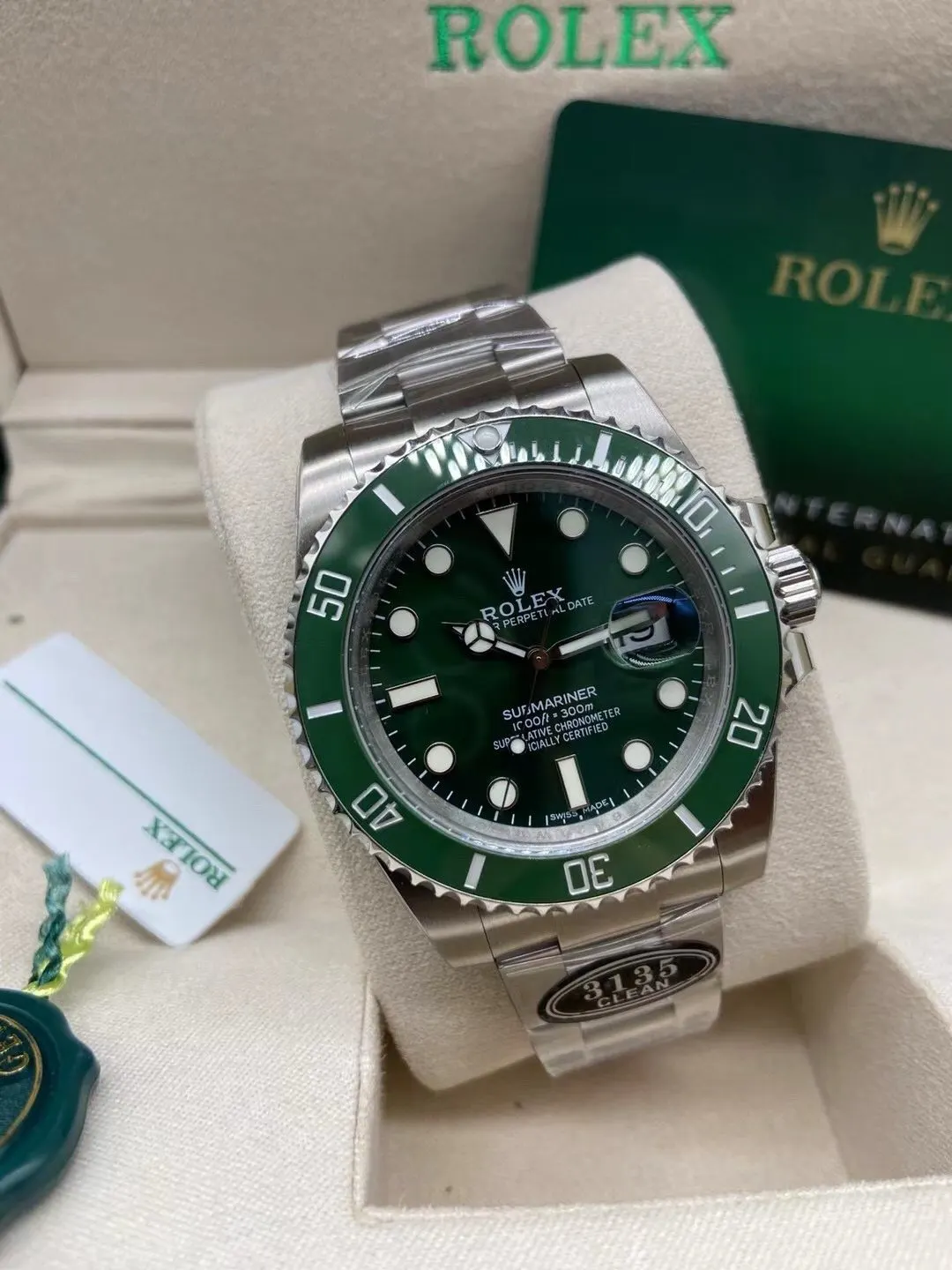Rolex 藍色 劳力士 綠水鬼 ① 一 手錶 經典腕表款