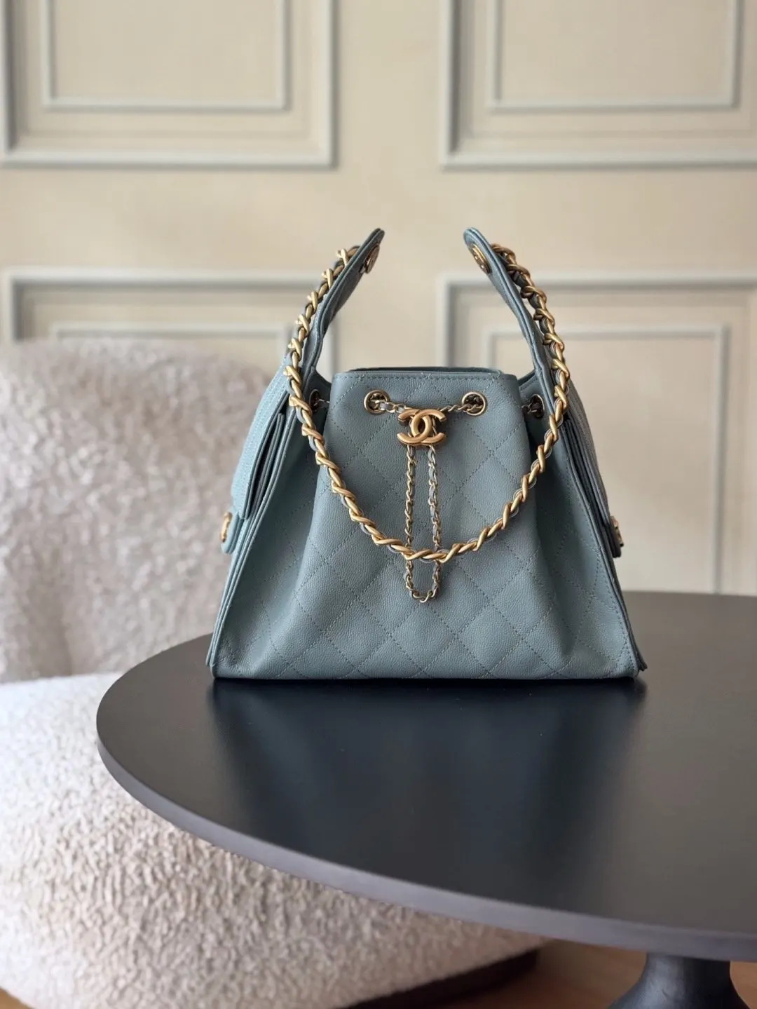 CHANEL Hobo 背景～区别于市场普通货 法国 腋下包 復古腋下背款