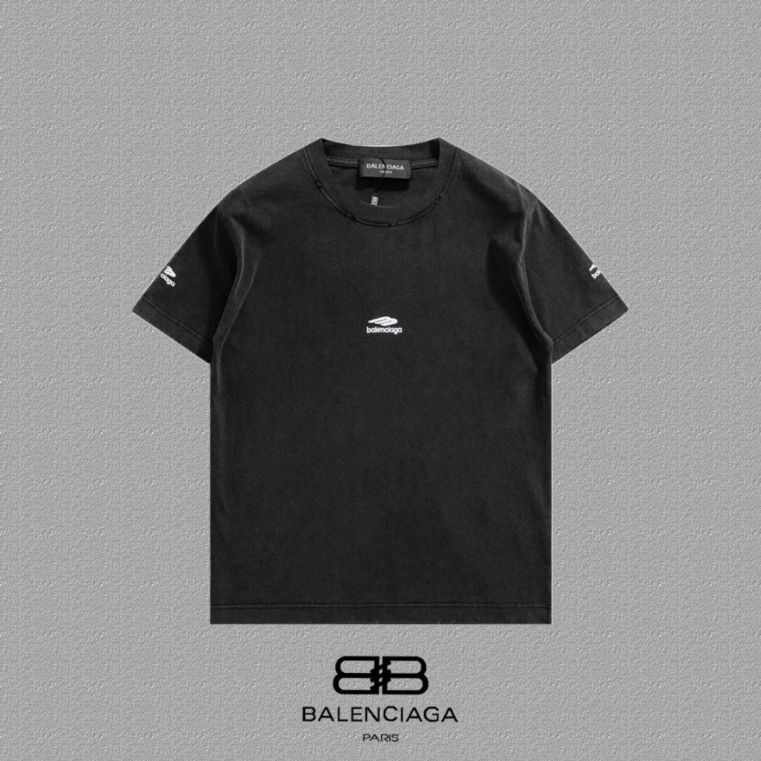 Balenciaga Short Sleeve T-Shirt Street Casual