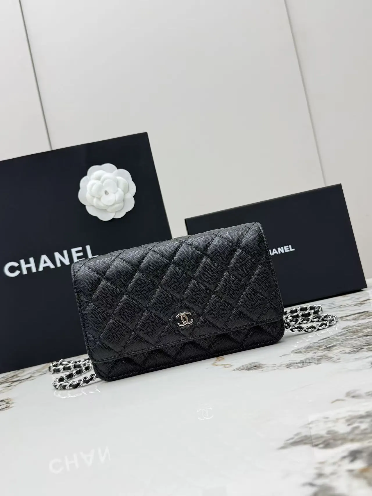 Chanel Chain Bag Leather
