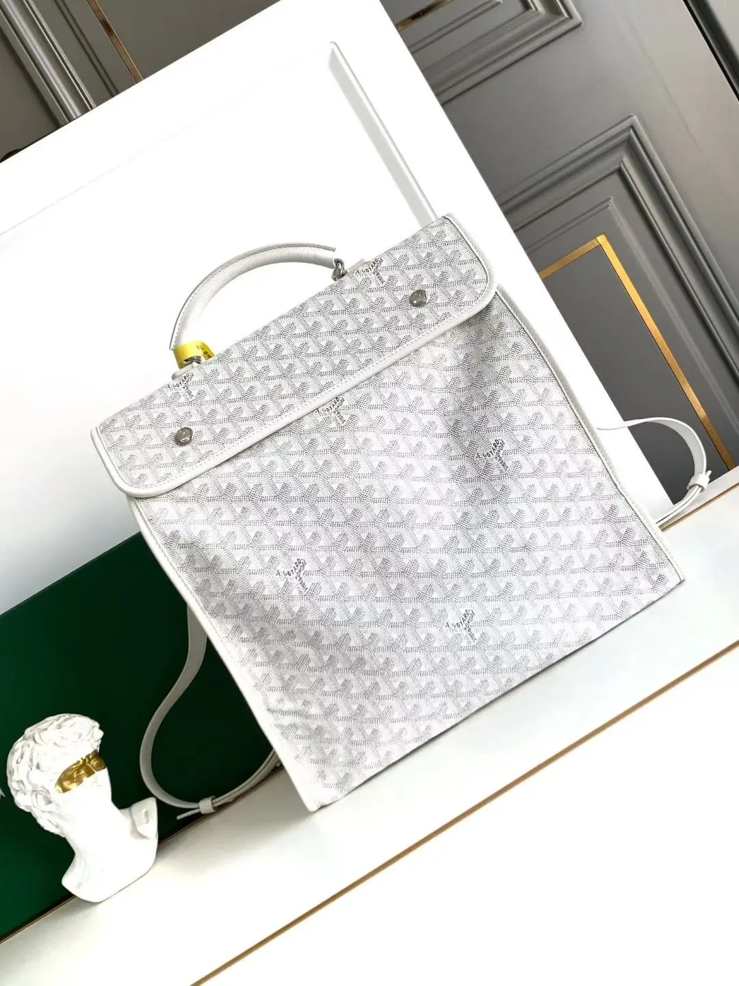 Goyard 白色 雙肩包 实用雙肩款