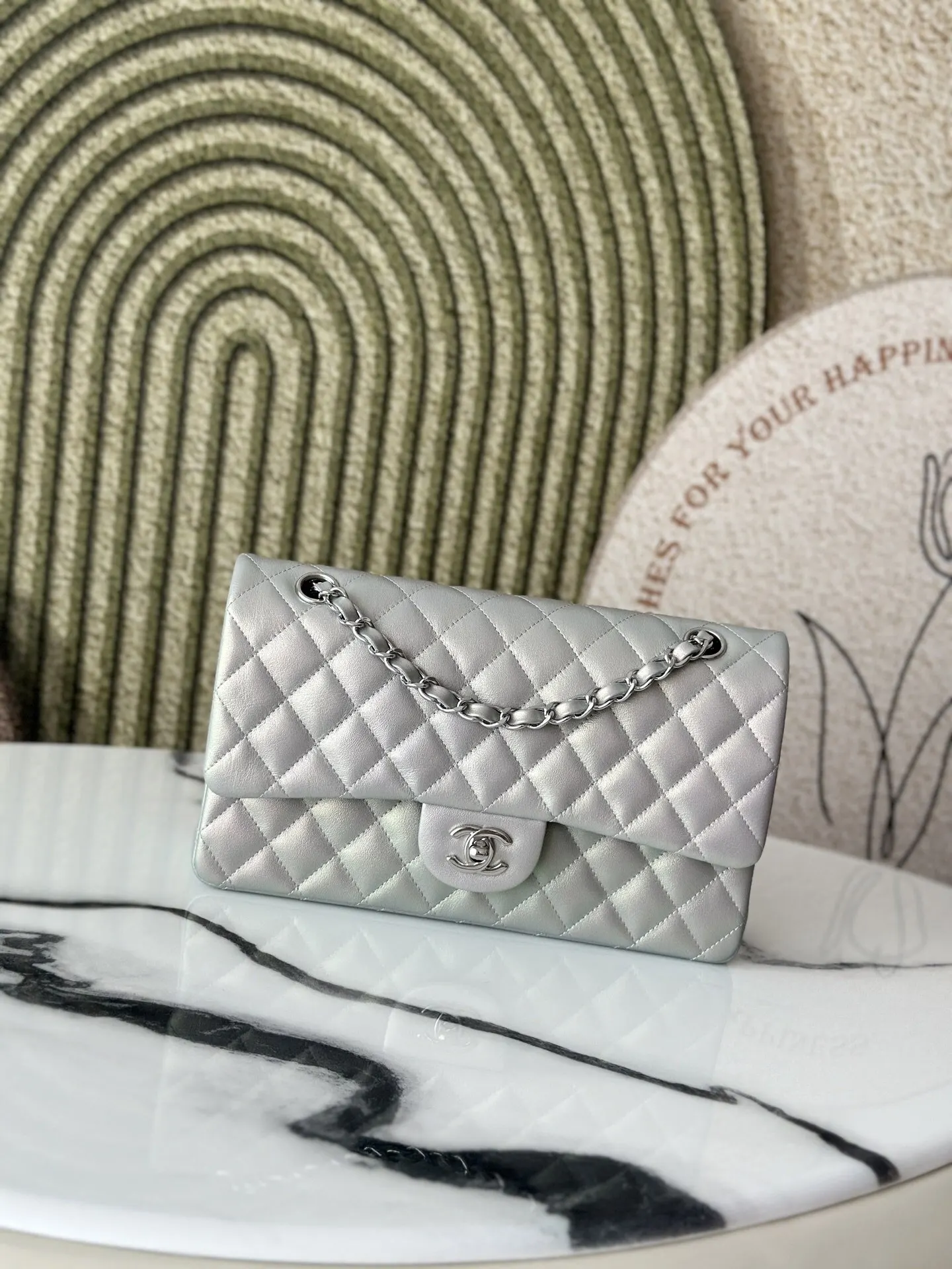 Silver Chain Bag