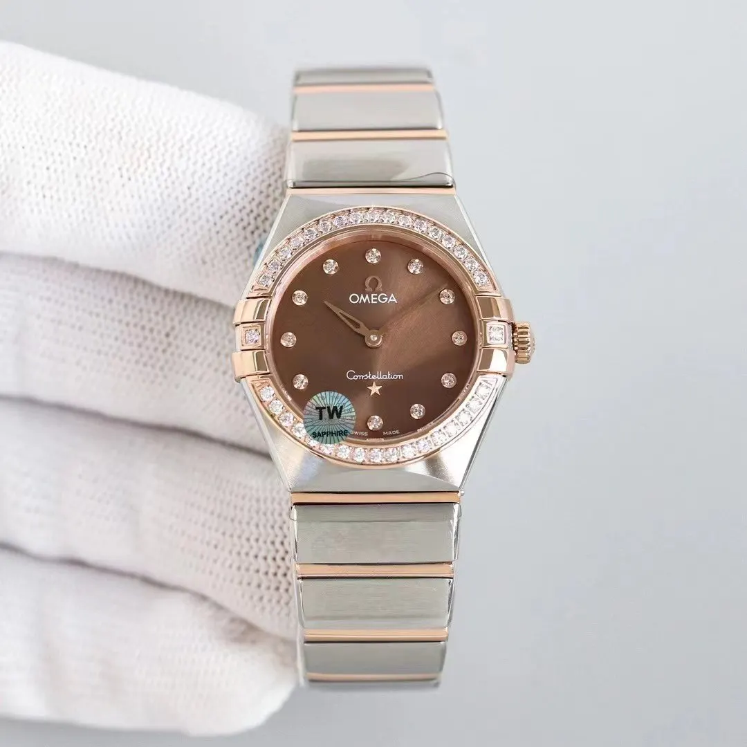 Omega 欧米茄女款星座系列 石英腕表 每个零件都是 手表