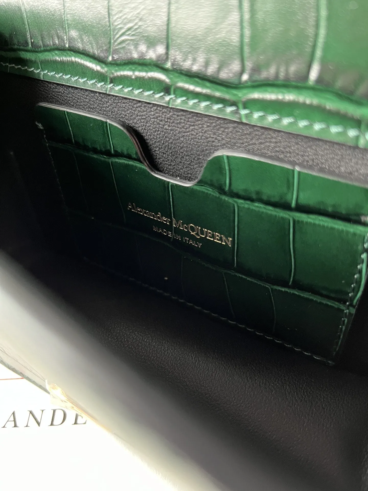 牛皮 亚力山大• Jewelled Satchel Min 收納包 旅行收納款