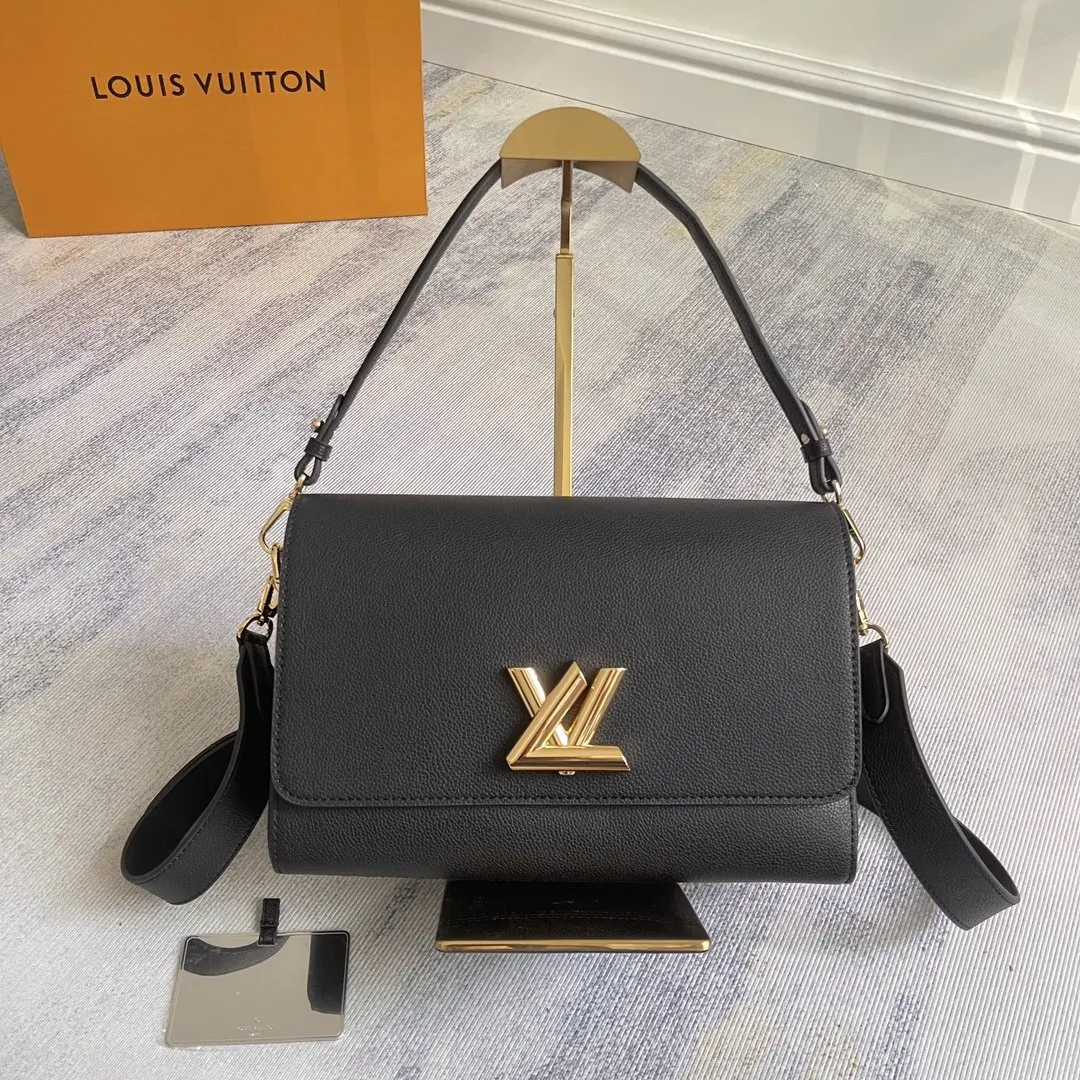 LV 黑色 米白 牛皮 收纳包 旅行收纳款