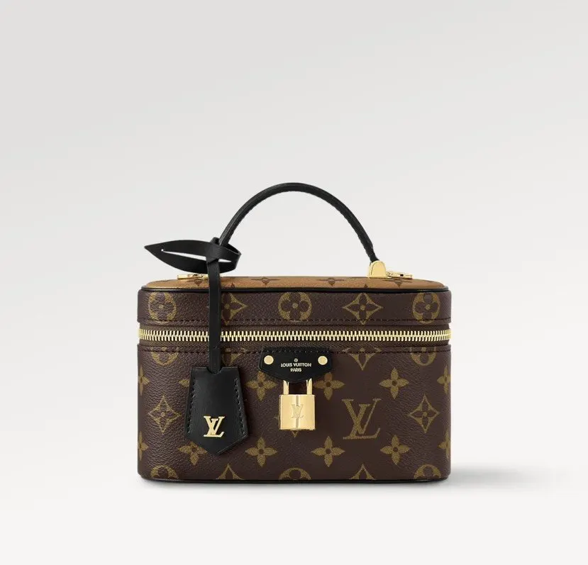 LV 帆布 Vanity Chain uch 链条包 精致链条款